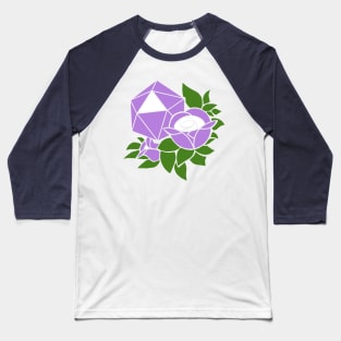 Pretty Poly Rose Genderqueer Pride Baseball T-Shirt